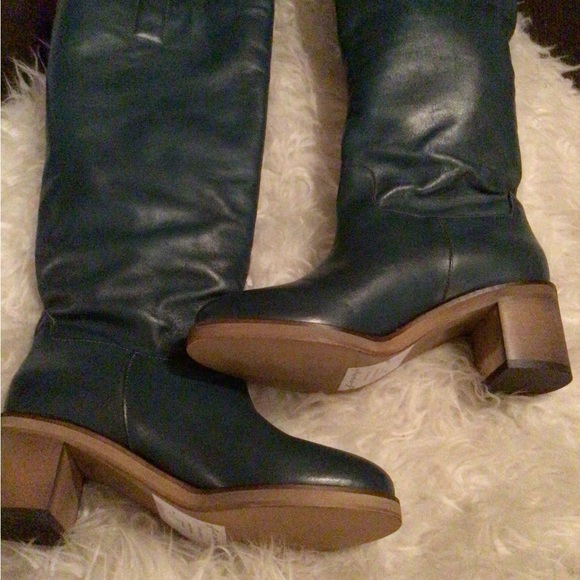 NEW! HST PICK!! Free People Tabby at all boot in teal - Picture 3 of 7